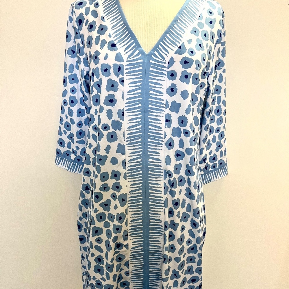 Gretchen Scott V Neck Matt Jersey Dress